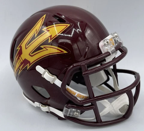 CUSTOM RIDDELL SPEED MINI FOOTBALL HELMET - ARIZONA STATE SUN DEVILS Cover