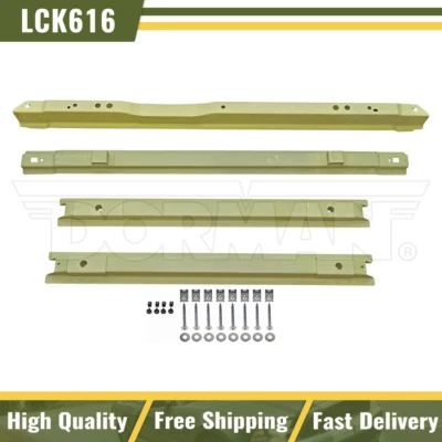 Se adapta a camioneta Ford nueva plataforma Dorman travesaño soporte montaje kit de 4 piezas Foto 1 de 4