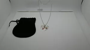 FRABOSO ARGENTO GR08667BC girocollo argento 925 donna cuore rosa argento catena - Foto 1 di 4