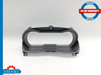 Jaguar XK X150 Speedometer Cluster Trim Cover Bezel Dash Black 07-15 OEM - Image 1 of 4