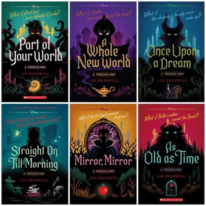 A Twisted Tale Disney Series 6 BOOKS - Brand New , Expedited shipping - Picture 1 of 1