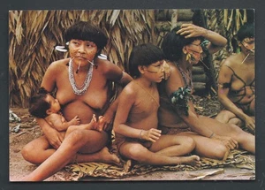 Ianomani Indianer Fütterung Geben Brust Piercing Roraima Brasilien - Bild 1 von 1