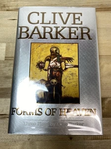 Forms of Heaven: Three Plays by Clive Barker 1st Edition 1996 HCDJ - Picture 1 of 6