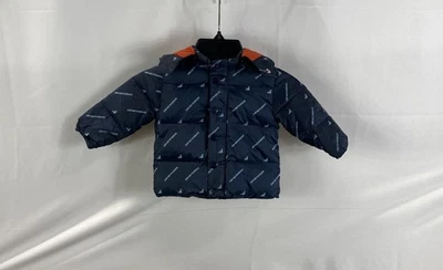Chaqueta acolchada azul Emporio Armani para niños talla 6M Foto 1 de 4