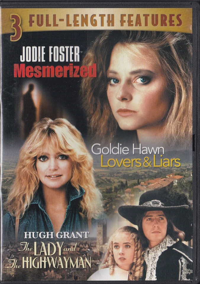 Triple Feature: Mesmerized-Lovers and Liars- The Lady And The Highwayman, - Image 1 of 1