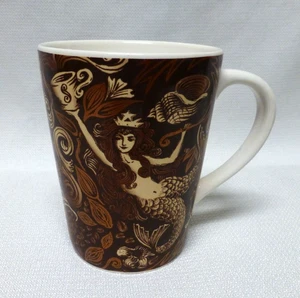 Starbucks 35th Anniversary Mermaid Siren Brown Copper Kaffeebecher Tasse 2007 - Bild 1 von 5