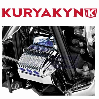 Kuryakyn Regulator Cover for 1998-2006 Harley Davidson FLHRCI Road King la Foto 1 de 4