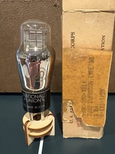 1959 US Army SIGNAL CORP National Union VT-27 Type 30 NOS NIB TUBE HICKOK TEST🌊 - Picture 1 of 10