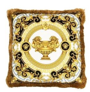 Versace Le Vase Baroque Silk Decorative Pillow, 17.5” X 17.5” - Picture 1 of 3
