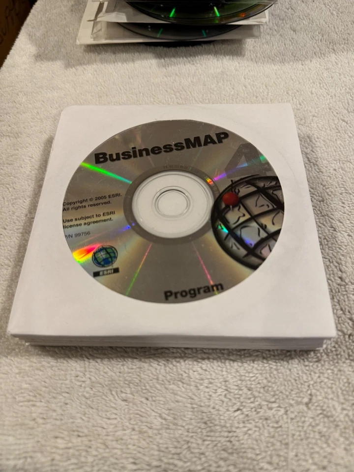 BusinessMAP Sofware by ESRI - 11 Total CD's - SERIAL # NOT INCLUDED!!!! - Image 1 of 1