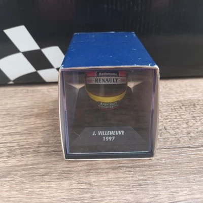 1/8 Minichamps Jacques Villeneuve Bell Helmet 1996/1997 "Rothmans" - Image 1 of 4