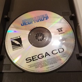 Jeopardy (Sega CD, 1994) Untested