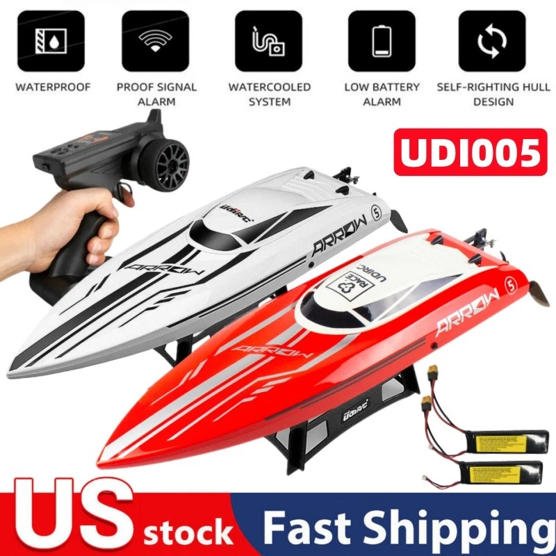 UDI005 Brushless RC Racing Boat 2.4Ghz Remote Control RC Ideal Toy Gift For Kids - Image 1 of 1