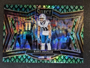 2024 Panini Select Rasul Douglas Field Level Dragon Scale /70 #488 Buffalo Bills - Bild 1 von 2