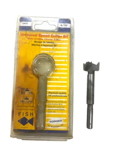 FISCH 7/8” UNIVERSAL SPEED CUTTER FORSTNER DRILL BIT, 0400, AUSTRIA - Picture 1 of 5