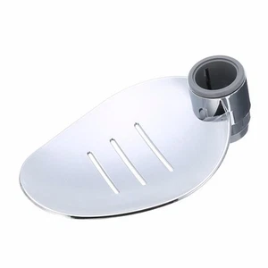 ABS -Plastik Seifen Halter Badezimmer Chrom Duschschiene Einstellbar Hardware - Bild 1 von 6