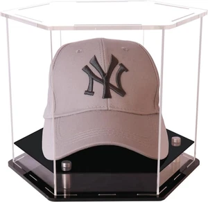 Klare Hutvitrine Hutvitrine für Baseball Baseball Football Cap Ständer - Bild 1 von 5