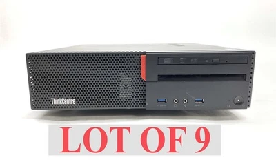 Lenovo ThinkCentre M700 SFF i5-6400 2.7GHz 8GB 240GB SSD Win10 Pro Desktop Lot 9 - Image 1 of 4