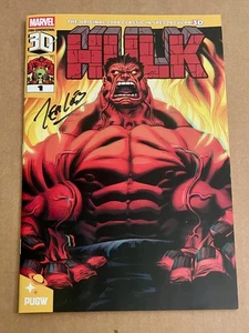 Hulk #1 3D Variant SIGNED Jeph Loeb Marvel 2025 Red Hulk Pan Dimensional Glasses - Picture 1 of 1
