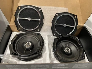 07-11 Harley Davidson Street Glide Ultra Classic SPEAKERS & GRILL COVERS - Picture 1 of 5