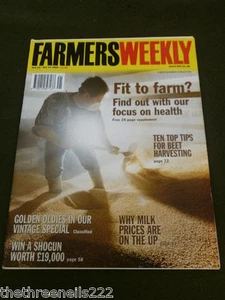 FARMERS WEEKLY - FOCUS ON HEALTH - OCT 13 2000 - Picture 1 of 1
