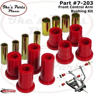 Prothane 7-203 Front Control Arm Bushings w/o Shells for 82-04 Chevy S-10 2WD - Picture 1 of 4