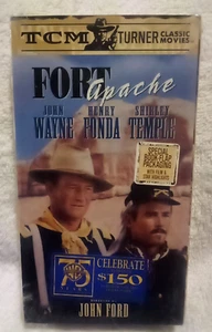 Fort Apache VHS Video Tape 1948 Black & White Western TCM John Wayne Henry Fonda - Picture 1 of 4