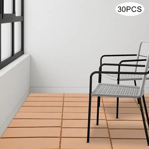 30pcs Interlocking Deck Tiles 12x12 inch Flooring Tiles for Balcony,Patio,Indoor - Picture 1 of 17
