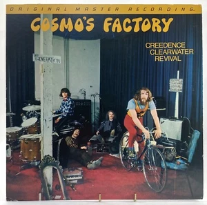 CREEDENCE CLEARWATER COSMO'S FACTORY 1980 LP EX+ Vinyl Record MoFi Blues Rock - Picture 1 of 17
