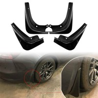 Mud Flaps MudFlaps Splash Guard Fender Mudguard Fit Tesla Model 3 2017-19 Black