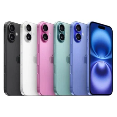 Apple iPhone 16 - 128GB 256GB 512GB / All Colours - Network Unlocked - Good - Image 1 of 3