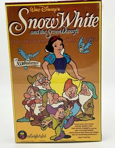 Snow White and the Seven Dwarfs 50th Anniversary Colorforms #711 Walt Disney - Picture 1 of 5