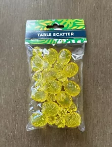 Pineapple Plastic Luau Table Scatter Party Decoration - Picture 1 of 2