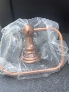 Newport porta tovaglioli da toilette da appendere in ottone Dorrance 13-27/08A rame antico - Foto 1 di 5