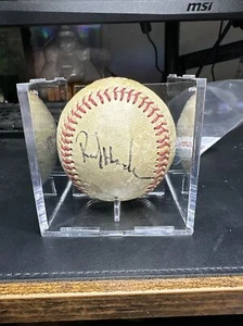 Baseball Signed By Ricky Henderson, Dave McKay, and 3rd unkown - Picture 1 of 3