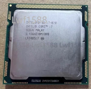 Intel Core i7-870 quad-core 4x 2.93GHz LGA 1156 95W CPU processor - Picture 1 of 1