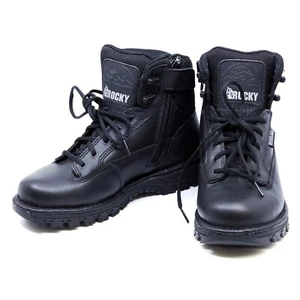 Rocky Women's Portland 6" Black Side Zip Waterproof Public Service Boot US 8M - Picture 1 of 5
