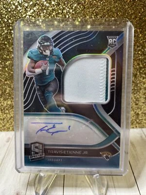 Travis Etienne Jr. 2021 Spectra Rookie Patch Auto 3/99 Jaguars #208 - See photos - Image 1 of 3