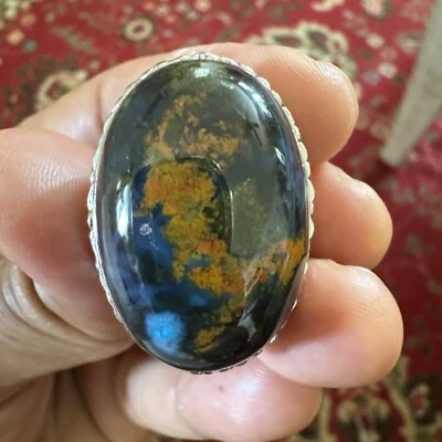 Gema Natural Sílice/Crisocola Calcedonia Foto 1 de 4