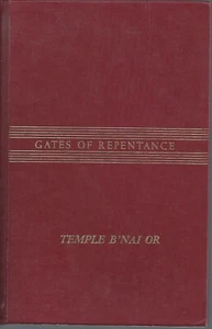 Gates of Repentance Shaarei Teshuva New Union Prayerbook High Holy Days of Awe - Picture 1 of 5