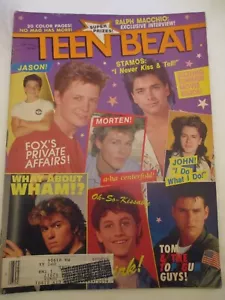 Duran Duran, John Stamos, Mr. Mister - Teen Beat Magazine 1986 - Picture 1 of 15