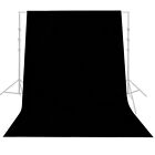 5' x 9' Black Polyester Backdrop Photo Studio Photography Background Made in USA