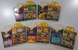 Vintage 5 Pc Lot 1979 Paramount STAR TREK McDonald's HAPPY MEAL Boxes - Picture 1 of 12