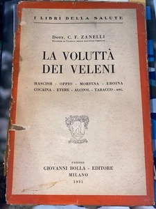 ZANELLI - LA VOLUTTà DEI VELENI - BOLLA ED. - 1931  cpn - Foto 1 di 1