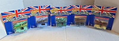 Lot of 5 Johnny Lightning White Lightning British Invasion Cars Austin Healey  - Image 1 of 4
