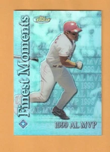 Iván Rodríguez Texas Rangers 2000 Finest Moments Refractors #FM2 HOF 3A - Imagen 1 de 2