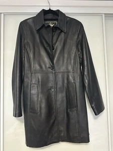 Moda Italy - Capi Exclusive Leather Jacket - Size AU 12./ US 8. Vintage - Picture 1 of 9