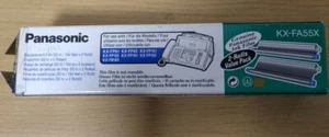 Ruban Fax Panasonic KX-FA55X Pack 2 Rouleaux Neuf OEM - Photo 1/2
