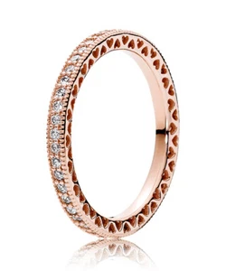 PANDORA Schmuck Ring für Damen Unendliche Herzen 180963CZ - Bild 1 von 2