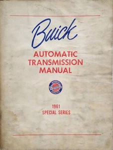 1961 Buick Special and Skylark Automatic Transmission Shop Service Repair Manual - Picture 1 of 3